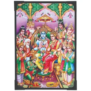 Lamination Photo - Ram Darbar - 6 x 4 Inches