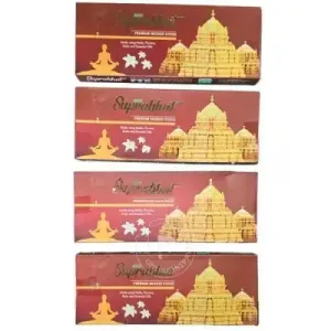 Suprabhat Incense Sticks (Agarbati)-(Pack of 4)