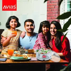 AVIAS INDUS 20G HAMMERED FOOD SERVER LARGE
