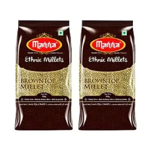 Manna Brown Top Millet 1kg (pack of 3)