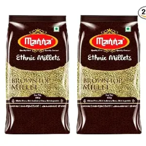 Manna Brown Top Millet 1kg (pack of 3)